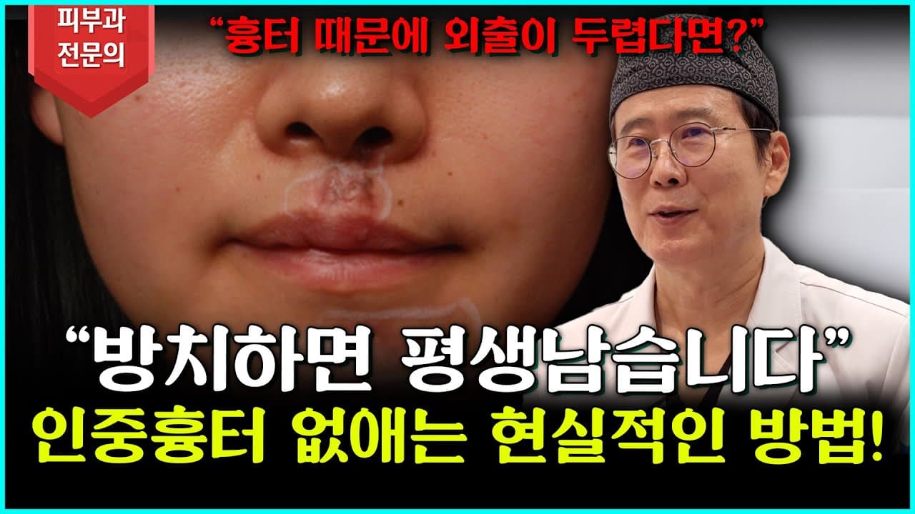 How to Remove Philtrum Scars: Solve It Reliably With This Method