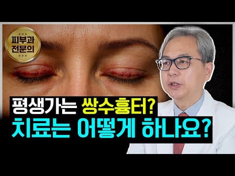 쌍수 흉터, 시간이 지나도 남아있다면? 해결법 알려드릴게요.