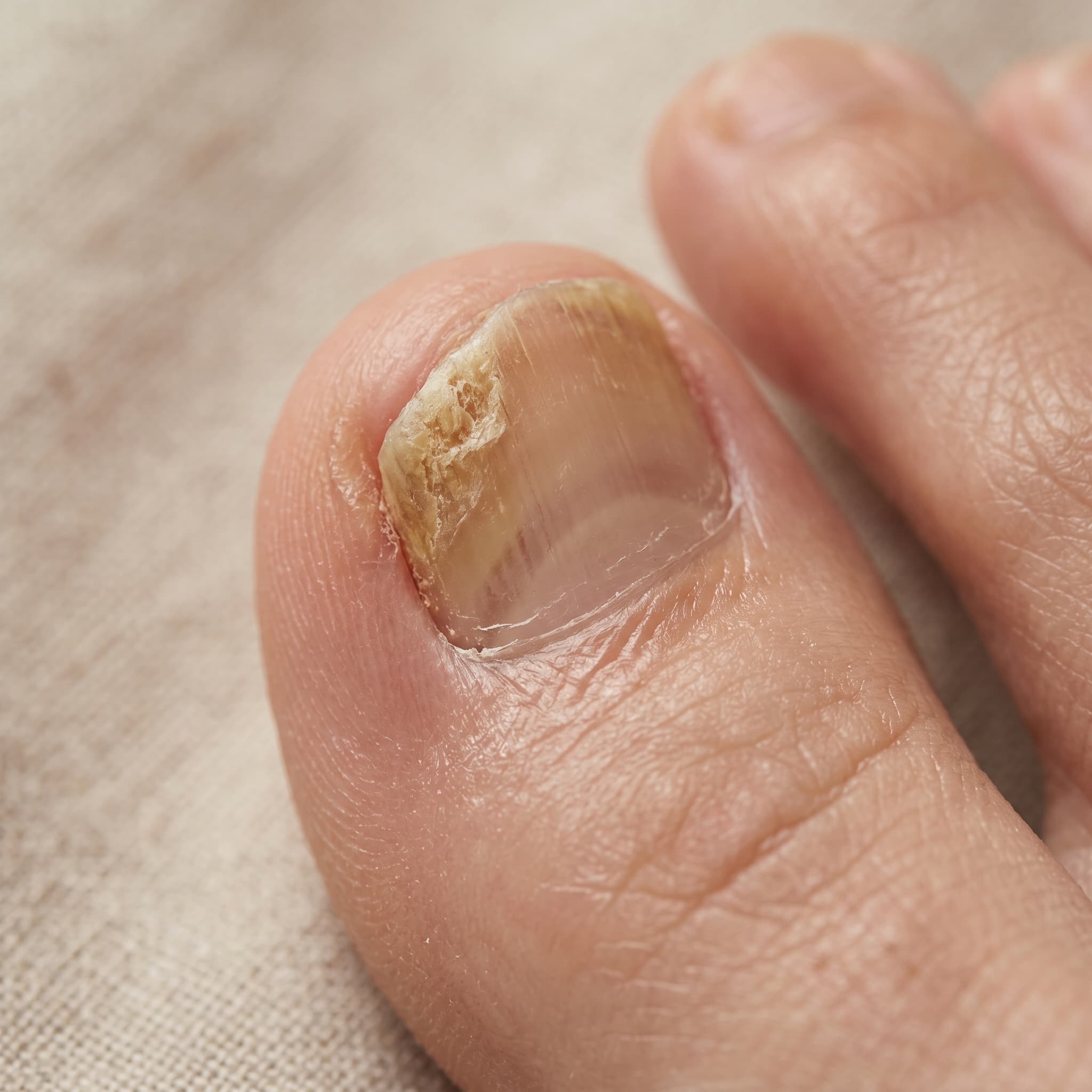 Thickened, Deformed Toenails