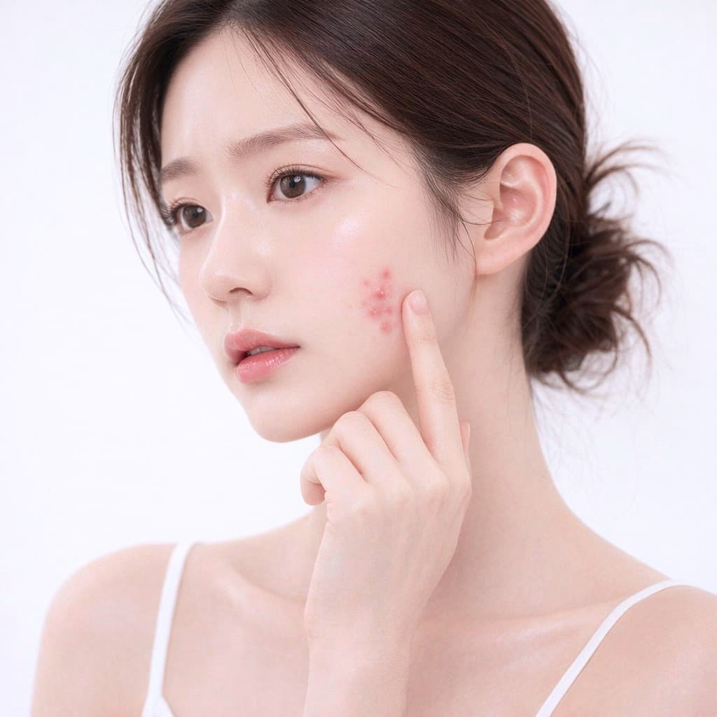 가라앉지 않는 여드름