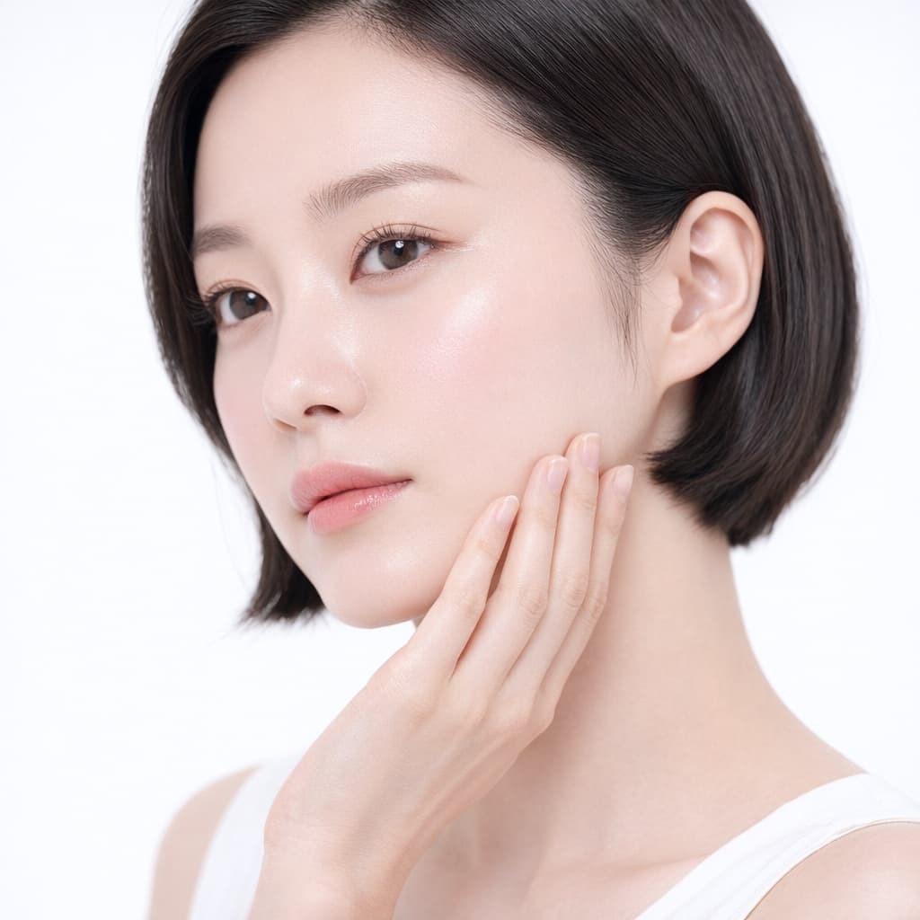 탄력 저하로 무너진 턱선