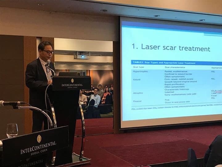 Presentation at the Sciton Laser Users Meeting 2017