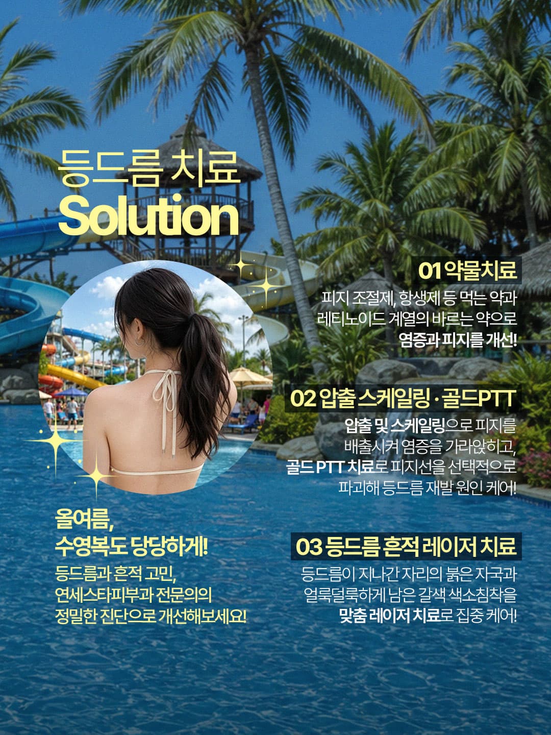🔎背中ニキビ治療 Solution