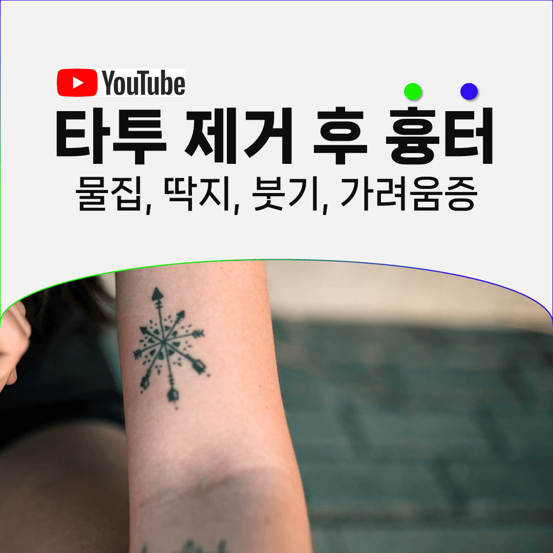딱지와 물집, 떼도 되는 것과 두어야 하는 것